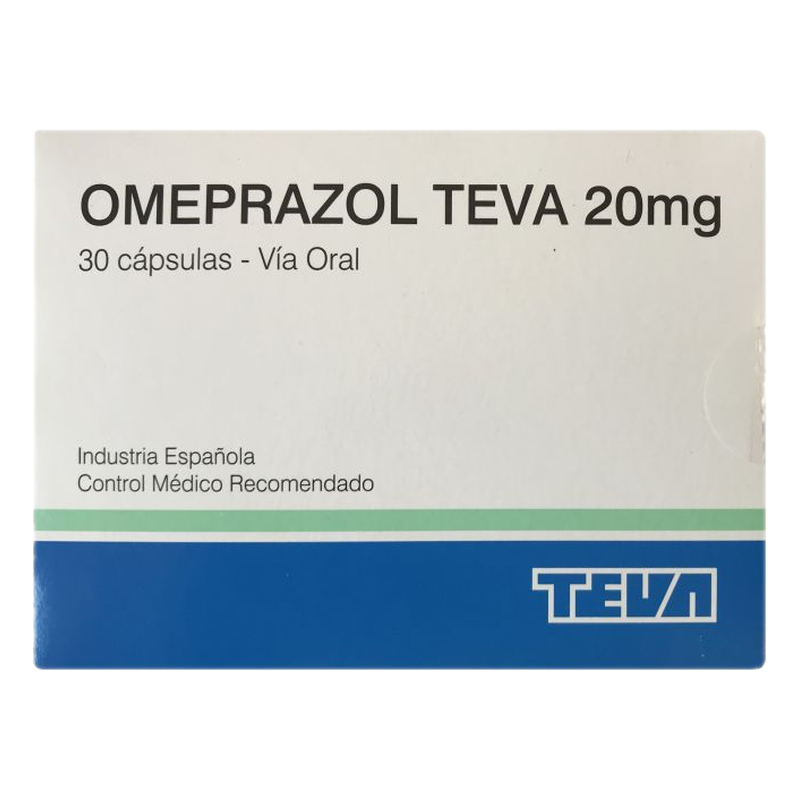 Omeprazol Teva 20 Mg X 30 Cápsulas