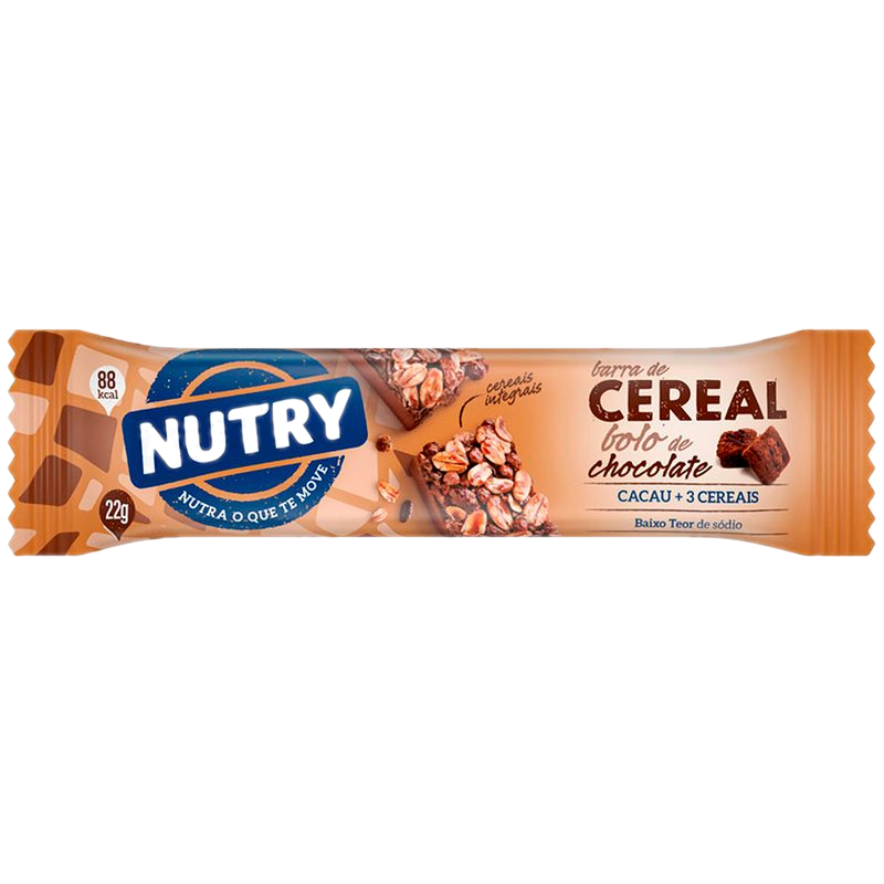 Cereal Barra Nutry Pastel Con Chocolate 22 G