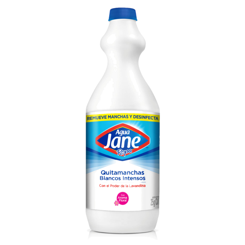 Lavandina Agua Jane Ropa Blanca 1 L