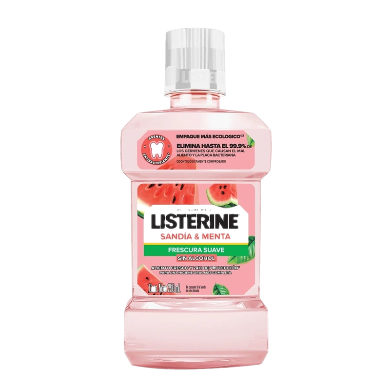 Enjuague Bucal Listerine Sandía Y Menta 250 Ml