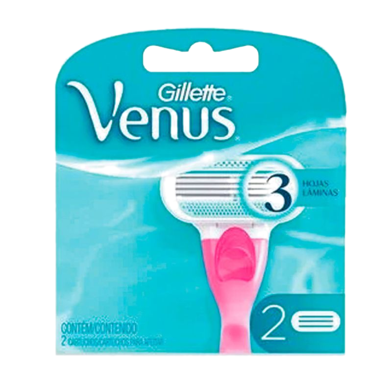 Repuesto Gillette Venus Mujer 2 Unidades