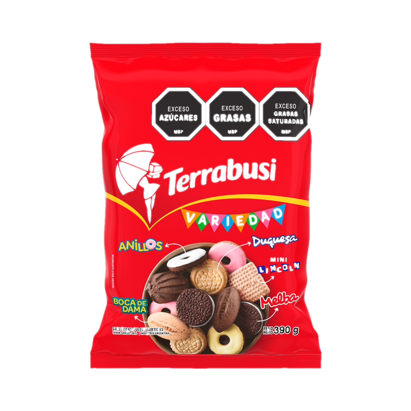 Galleta Terrabusi Variedad 390 G