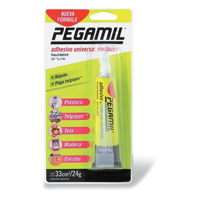 Adhesivo Universal Pegamil 33 Ml
