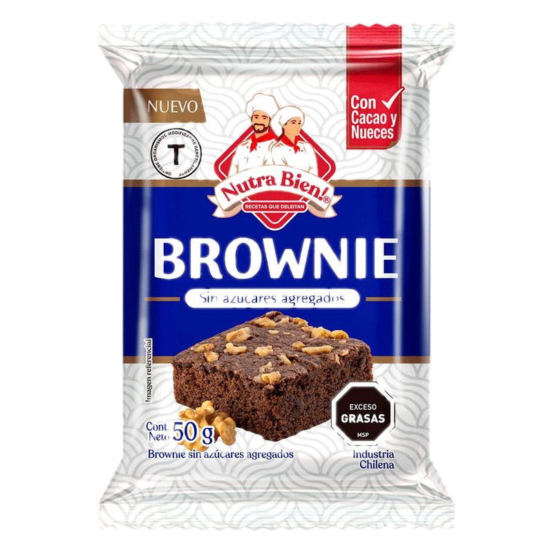 Brownie Sin Azucar Nutrabien 50 G