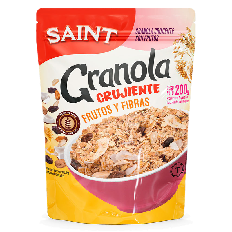 Granola Saint Frutas Y Fibras 200 G