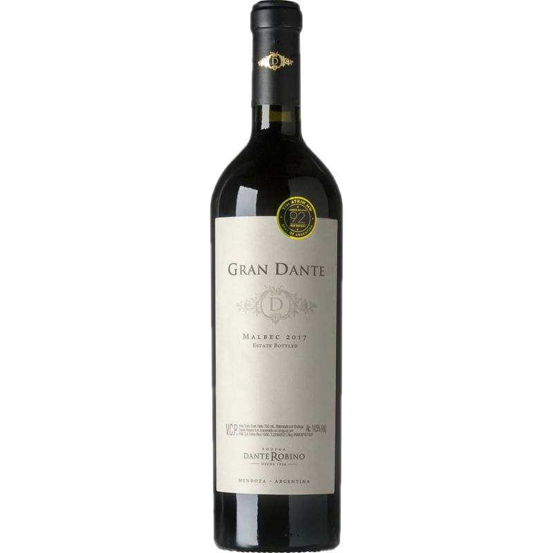 Vino Tinto Malbec Gran Dante Bt. 750 Ml