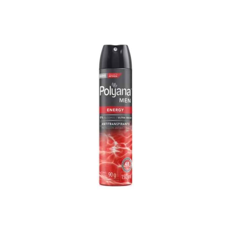 Antitranspirante Polyana Men Energy Aerosol 150 Ml