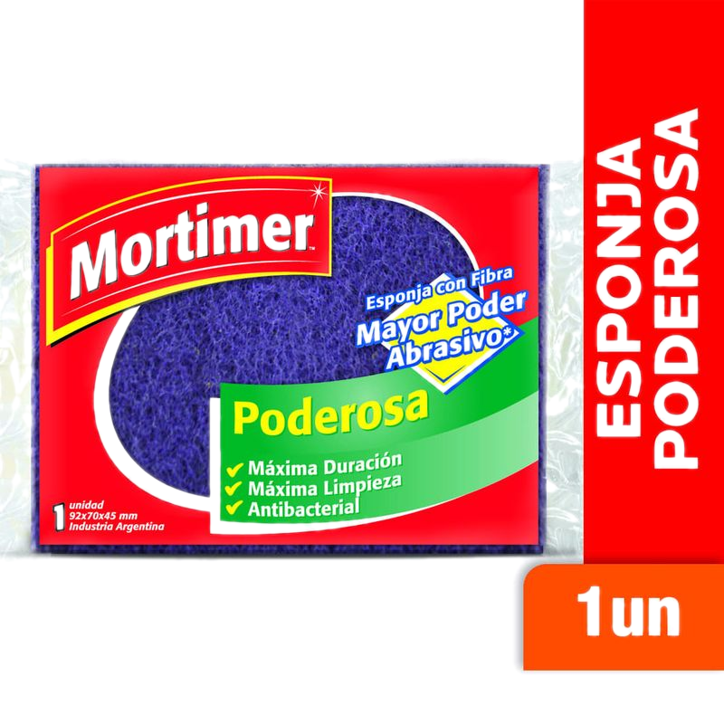 Fibra Esponja Mortimer Poderosa
