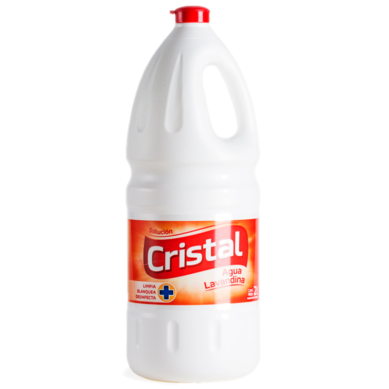 Lavandina Cristal Solución 2 L