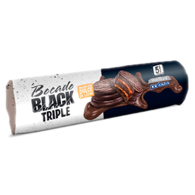 Pack 5 Unidades Bocado Black Triple 210 G
