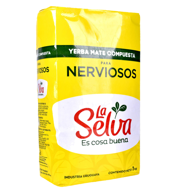 Yerba Mate Compuesta La Selva Nerviosos 1 Kg