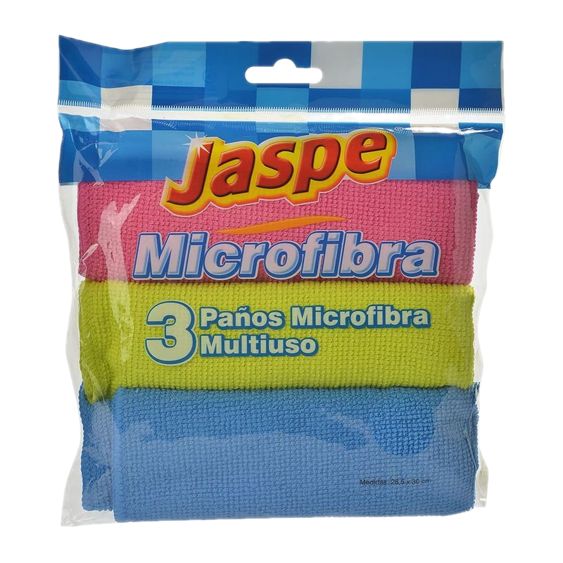 Paño Microfibra Jaspe 3 Unidades