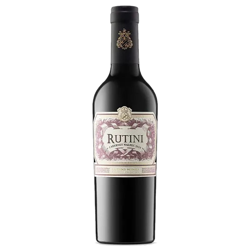 Vino Tinto Cabernet Sauvignon Malbec Rutini 375 Ml