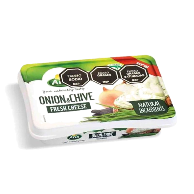 Queso De Untar Onion Chives Arla 200 G