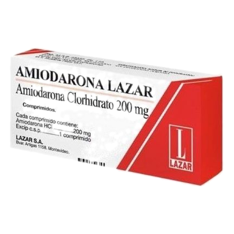 Amiodarona Lazar 200 Mg X 60 Comprimidos