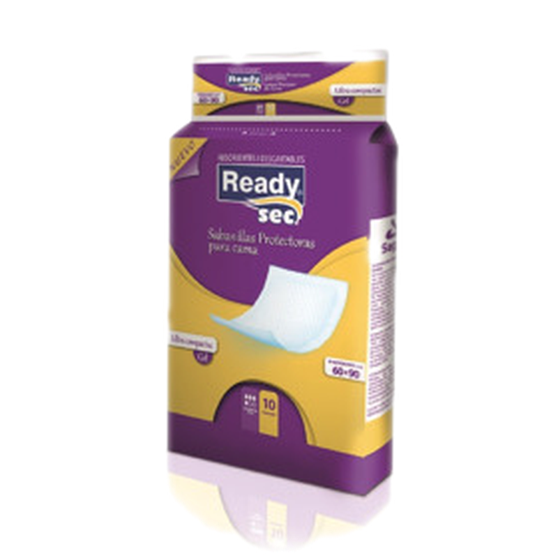 Readysec Protector Cama Ultracompacto Sabanilla 60x90cm [10 Unidades]