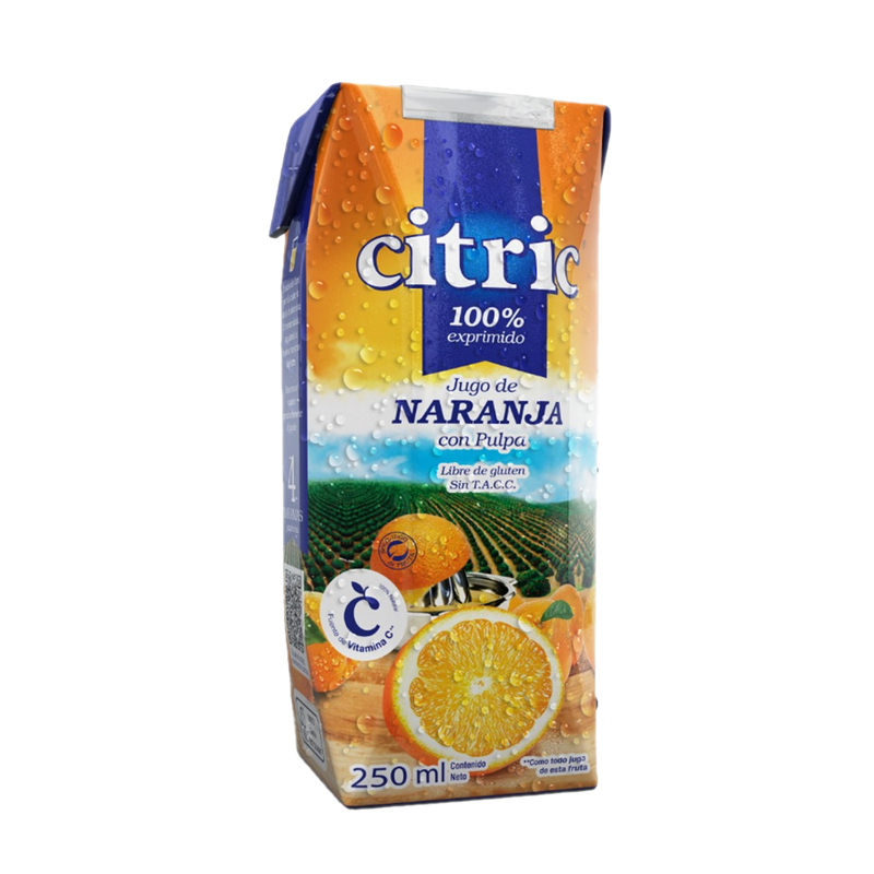 Jugo Citric De Frutas 250 Ml
