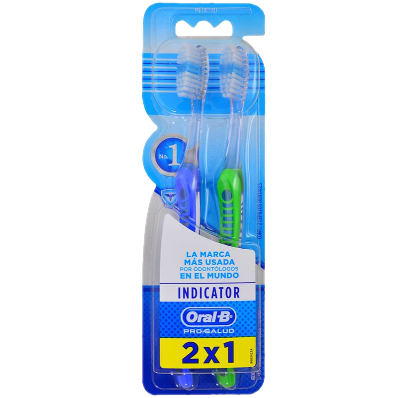 Pack 2x1 Oral-b Indicator 40 Med