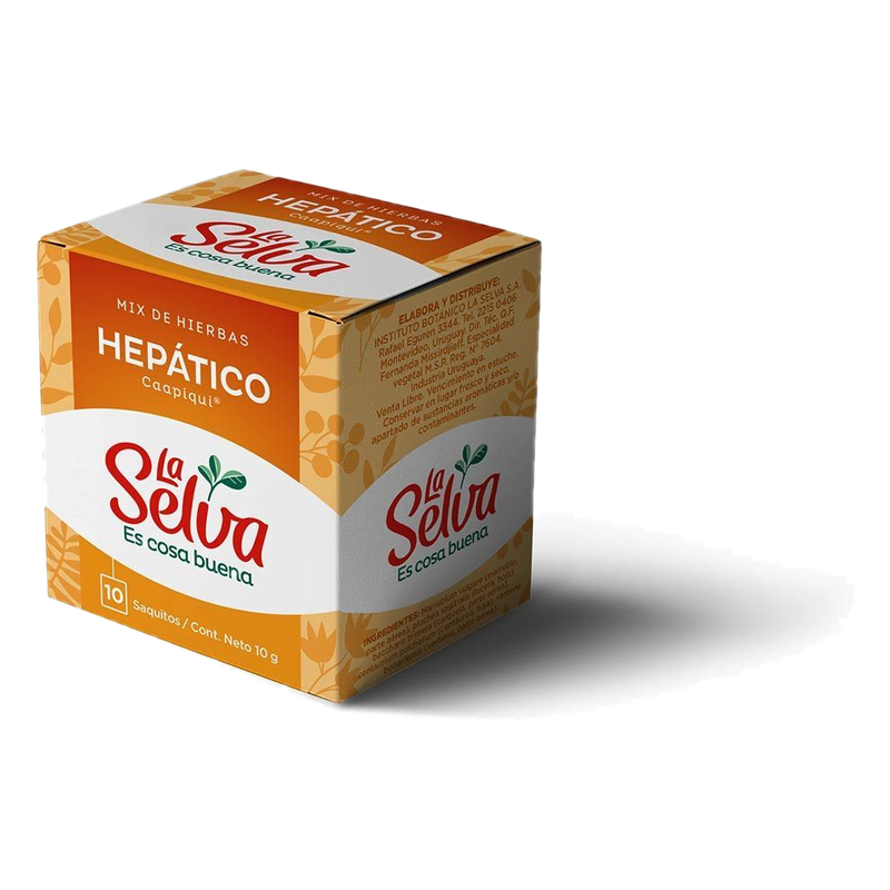 Té La Selva Caapiqui Hepático 10 Sobres