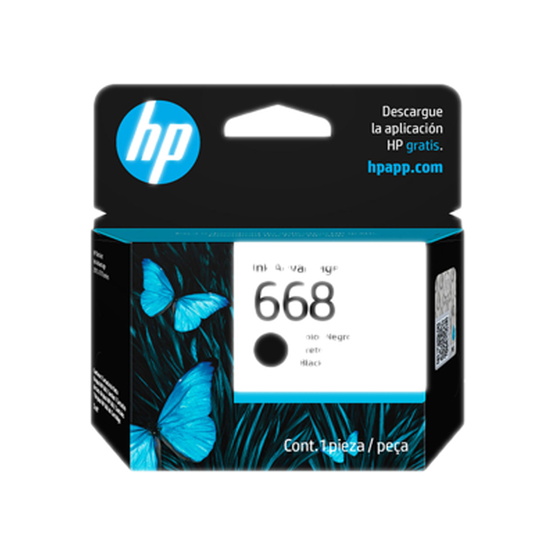 Cartucho Hp 7fp37vl 668 Negro 2975