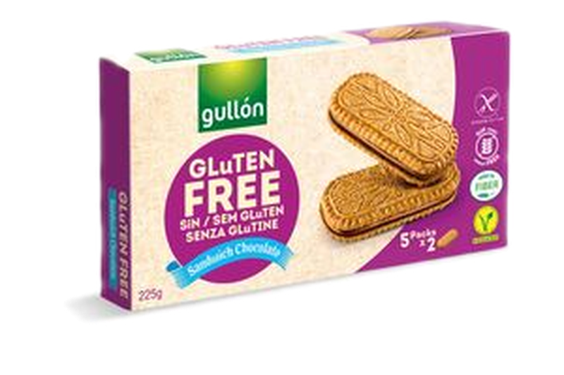 Galleta Gullón Sandwiche Sin Gluten 225 G