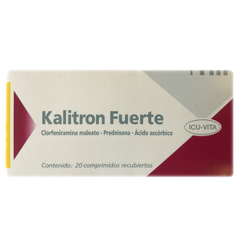 Kalitron Fuerte 2+2.5+75mg. [20 Grag.]