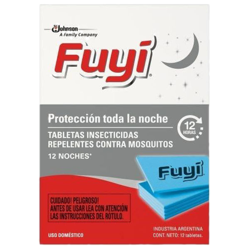 Tabletas Fuyi 12 Unidades