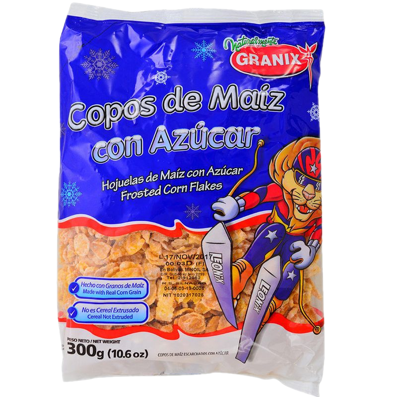 Cereal Granix Corn Flakes Azucarado 300 G