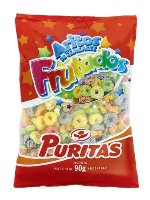 Cereales Puritas Aritos Frutados 90 G