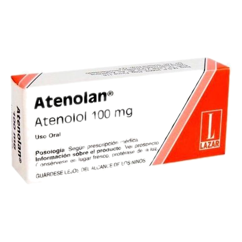 Atenolan Lazar 100 Mg X 100 Comprimidos