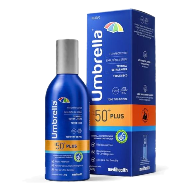 Protector Solar Umbrella Plus Spray Spf50 120 Ml