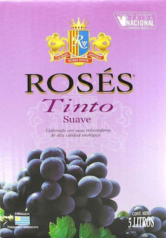 Vino Roses Tinto Suave 5 L