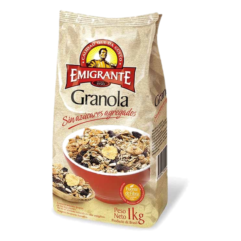 Granola Sin Azúcar Agregada Emigrante 1 Kg