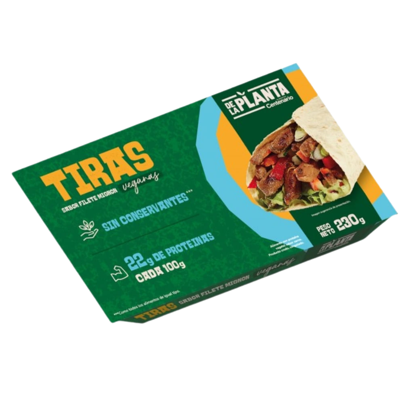 Tiras De La Planta Sabor Carne 230 G