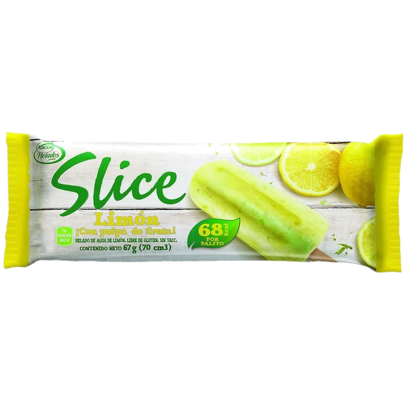 Helado Palito De Limón Slice 70 G