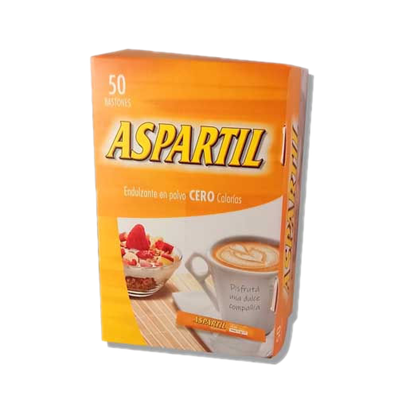 Edulcorante Aspartil 50 Bastones