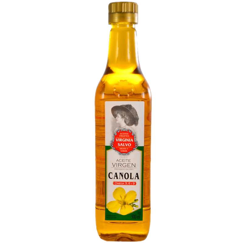 Aceite De Canola Extra Virgen Virginia Salvo 500 Ml