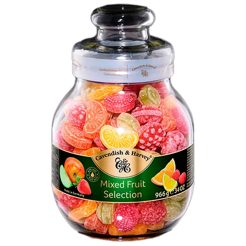 Caramelos Cavendish Fruits Candies 966 G
