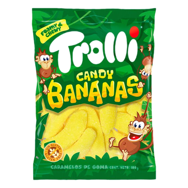 Gomitas Bananas Trolli 100 G