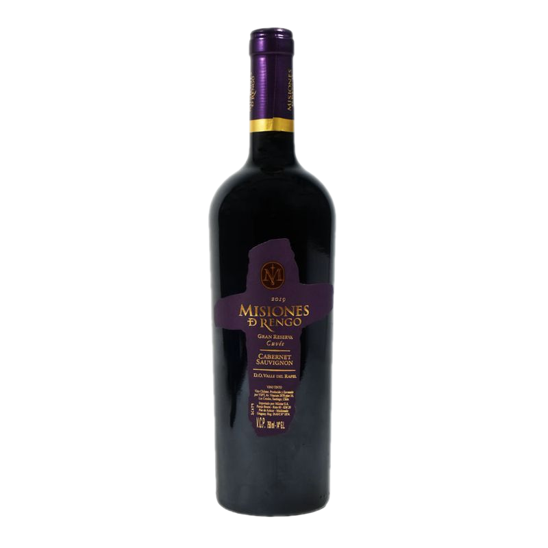 Vino Tinto Gran Reserva Cuvee Carmenere Misiones De Rengo 750 Ml