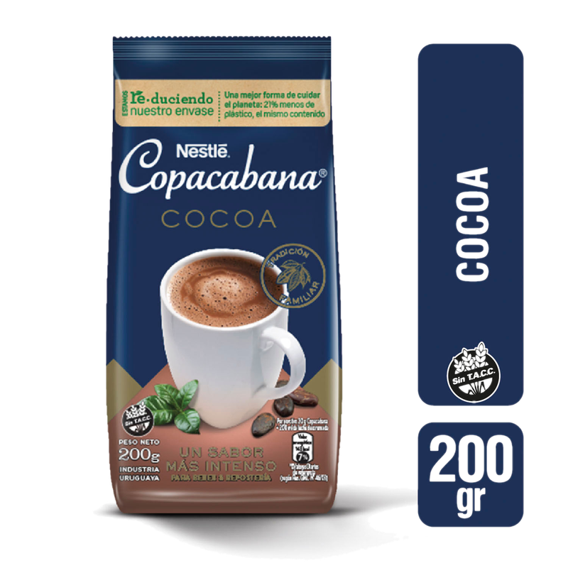 Cocoa Copacabana 200 G .