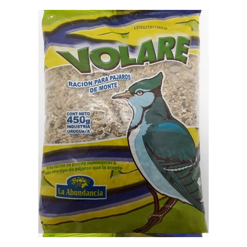 Alimento Para Pájaros De Monte Volare La Abundancia 450 G
