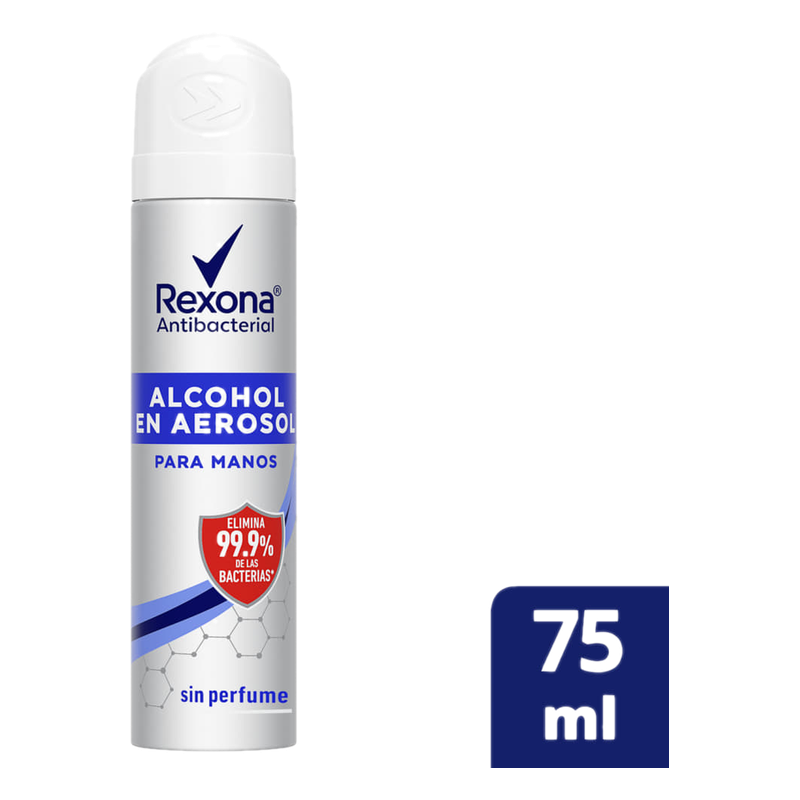 Alcohol Rexona En Aerosol 75 Ml