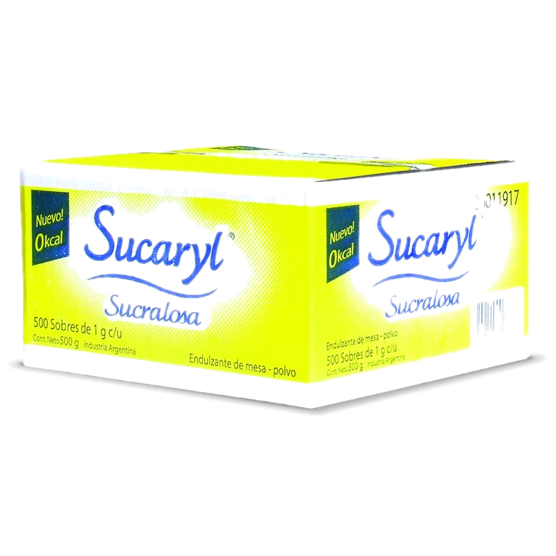 Edulcorante Sucaryl Sucralosa 500 Sobres