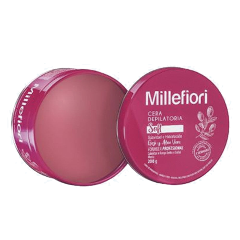 Cera Depilatoria Millefiori Soft 200 G