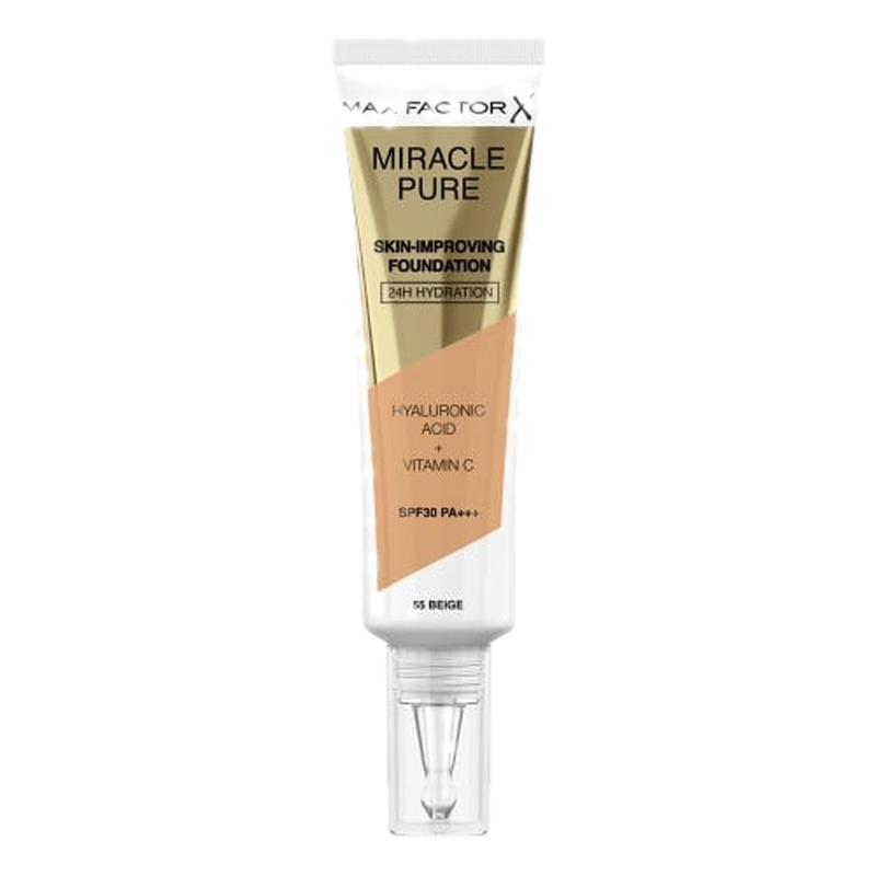 Base Max Factor Pure Foundation N°55 Beige