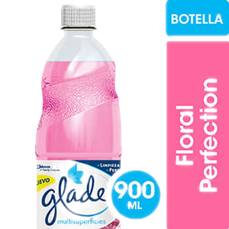 Limpiador Glade Floral Perfection 900cc .