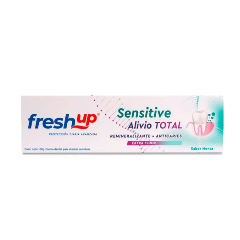Crema Dental Fresh Up Sensitive Alivio Total 100 G