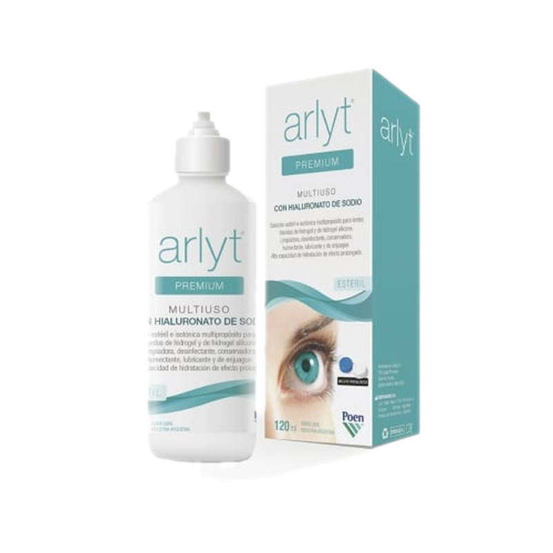 Arlyt Primium Solución Para Lentes De Contacto 120 Ml