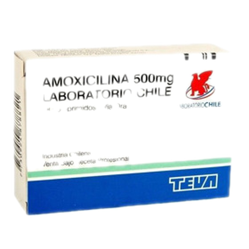 Amoxicilina Chile 500 500 Mg [18 Comp.]